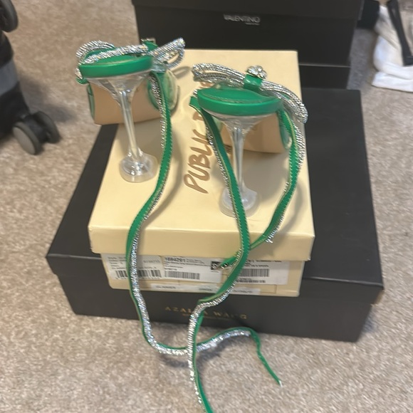 Public desire shoes ankle wrap up, Not leather sole - Picture 3 of 5